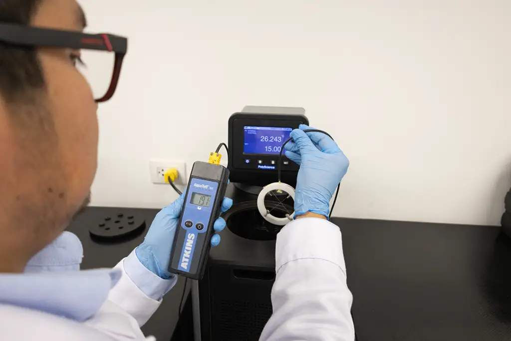 Calibración de equipos de temperatura y humedad